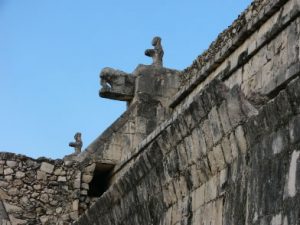 Carved details at Chichen Itza