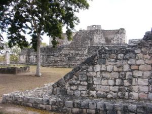 The crown of the architecture at Ek' Balam, the tomb