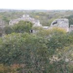 View of Ek' Balam from the Acropolis Hidden by the jungle,