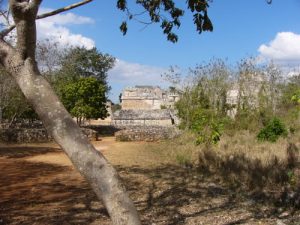 Ek' Balam is a pre-Columbian archaeological site in Yucatán built by