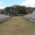 Ek' Balam - This ball court would have once been