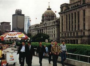 Shanghai-Bund promenade