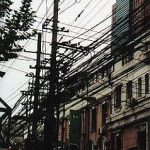 Shanghai-tangle of utility wires
