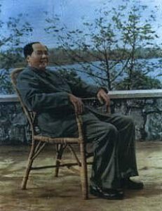 Wuhan-Mao at his retreat in 1950's