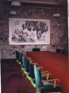 Wuhan-Mao's retreat, dining room