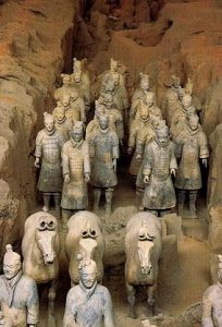 Xian-terra cotta soldiers