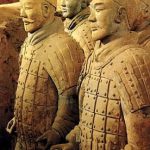 Xian-terra cotta soldiers detail
