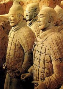 Xian-terra cotta soldiers detail