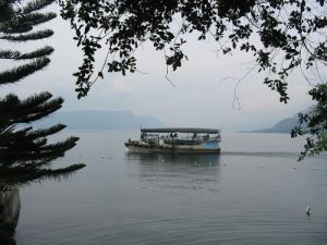 Ferry on Lake Toba