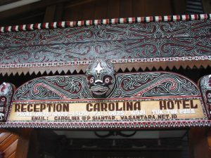 Entry to Carolina Hotel in the
