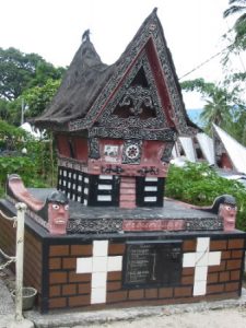 Batak graves in Tomok Village