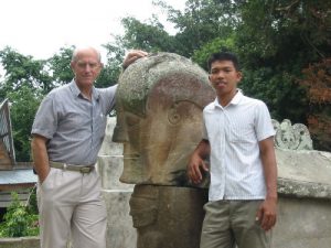 Richard and Kikiandrea at King Sidabutar's