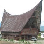 Traditional Batak architecture.
