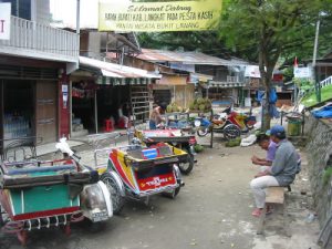 In northern Sumatra lies the village