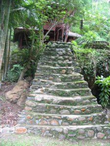Bukit Lawang - stairs