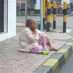 Medan city - beggar