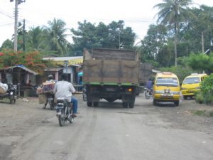 Along the rural roads of Sumatra