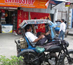 Along the rural roads of Sumatra