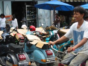 Along the rural roads of Sumatra