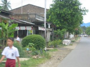 Along the rural roads of Sumatra