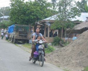 Along the rural roads of Sumatra