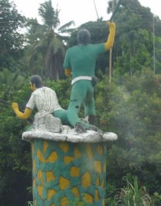 Along the rural roads of Sumatra