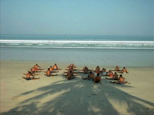 Indonesia - lifeguard try-outs on