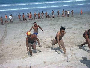 Indonesia - lifeguard try-outs on