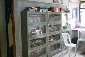 Humsafar drop-in center library.