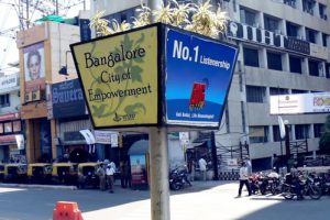 Bangalore - with 6 million people, sees itself as a
