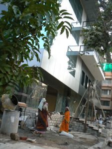Bangalore - Construction is everywhere as mod buildings replace the