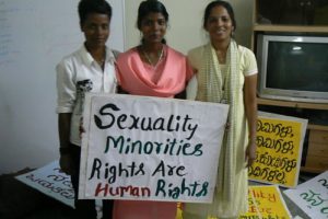 Activists from Sangama human