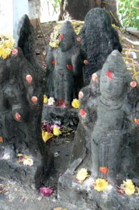 Small Hindu shrine inside Fort St.