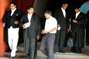 Lawyers at the High Court