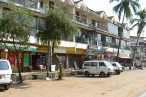 Village by Calangute beach