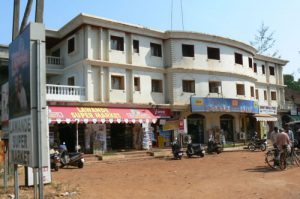 Village by Calangute beach