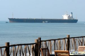 Sea view from the Taj