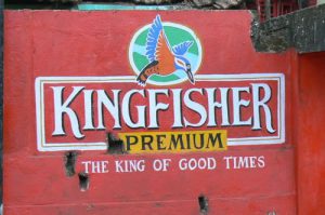 Kingfisher is a major brand of various products such