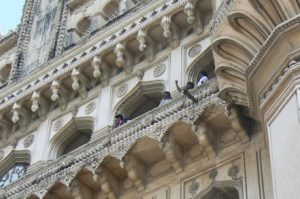 Charminar in central Hyderabad is