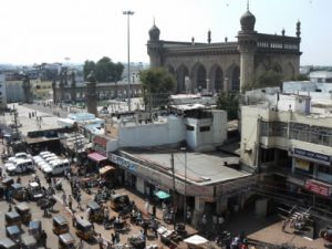 View of Mecca Masjid