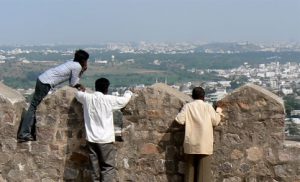 View from Golkonda Fort,