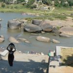 On the banks of the sacred River Tungabhadra