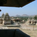 Hampi overview The vast area of temples and shrines, markets and