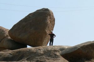 Huge rocks at Hampi