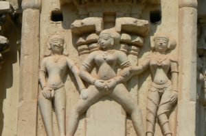 Hampi - temple fertility carvings