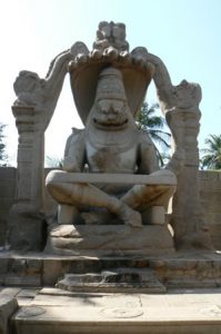 Hampi ruins of temples