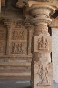 Hampi ruins of temples