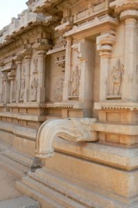 Hampi ruins of temples