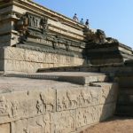 Hampi ruins of temples