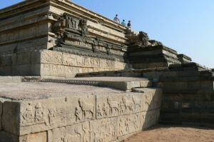 Hampi ruins of temples